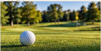 Golf green at White Birch